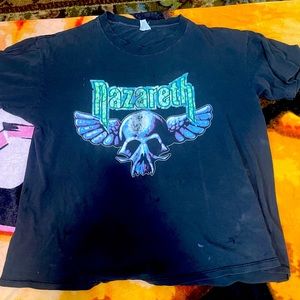 Vintage 70s Nazareth Black tee